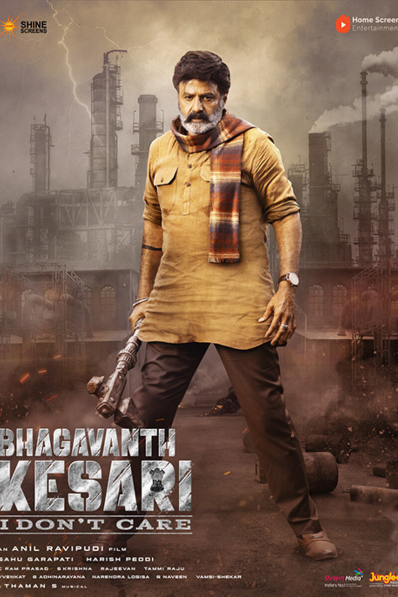 Bhagavanth Kesari (2023) Uncut Ds4K 1080P Amzn Webrip X265 Hevc Esub [Dual Audio][Hindi 5 1 Telugu 5 1] -Dmv