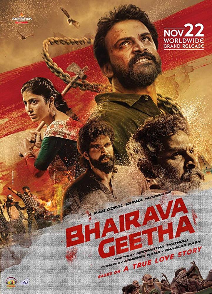Bhairava Geetha (2018) 720P Hdrip X264 [Telugu (Line) Kannada] Esub [Movcr]