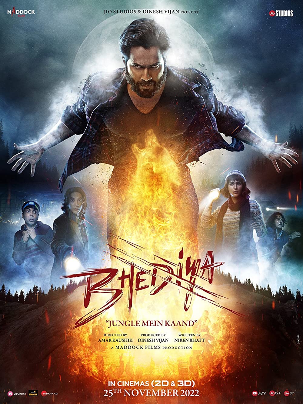 Bhediya (2022) Hindi 1080P Jio Webrip X264 Dd5 1 Aac - Mkvcinemas
