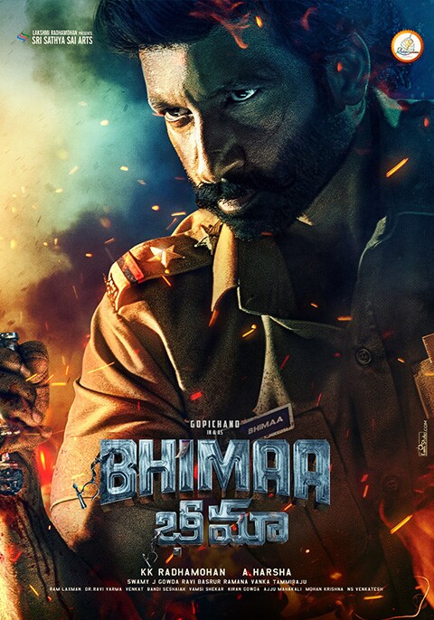 Bhimaa (2024) Telugu 1080P Webrip X265 Hevc 10Bit Dd5 1 Esub -1Tmv