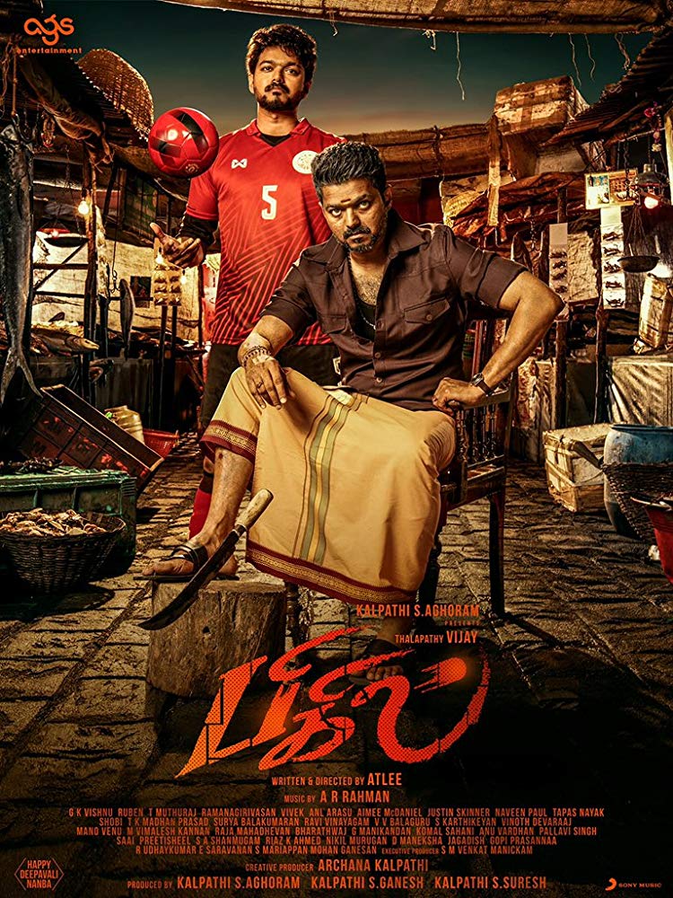 Bigil (2019) Tamil Proper 1080P True Hd Avc X264 Ac3 Dd5 1 Esub - Trockers