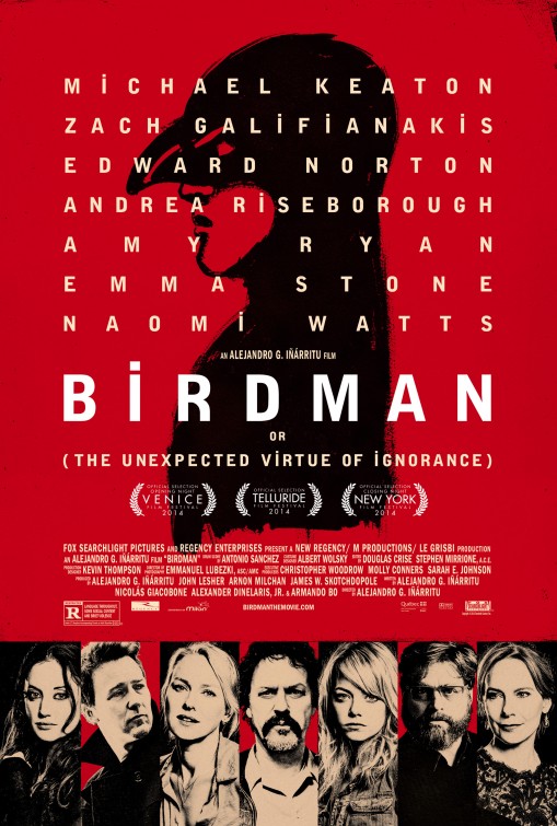 Birdman (2014) 1080P Bluray X265 Hevc 10Bit Aac 5 1 Msubs-Tigole