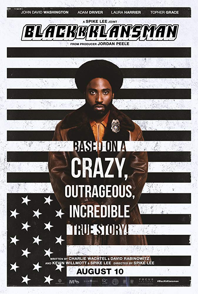 Blackkklansman 2018 1080P Brrip X264 Mkvcage Ws