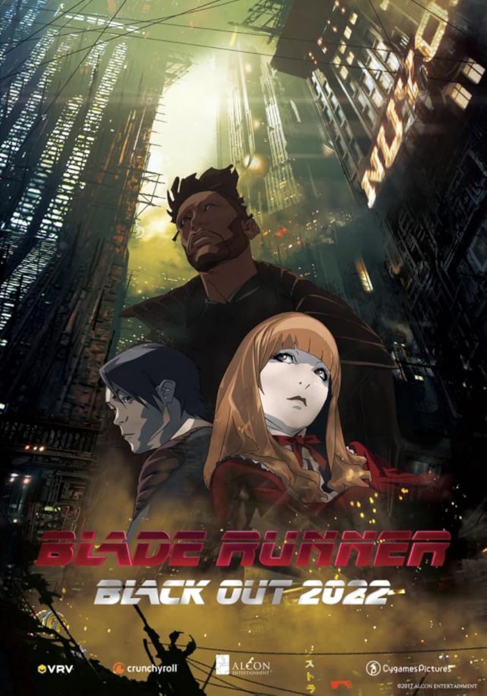 Blade Runner Black Out 2022 2017 720P Bluray X264 Esub-Flame