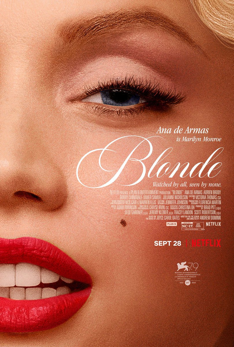 Blonde (2022) 1080P Nf-Web X265 Hevc 10Bit Aac 5 1 Msubs-Psa