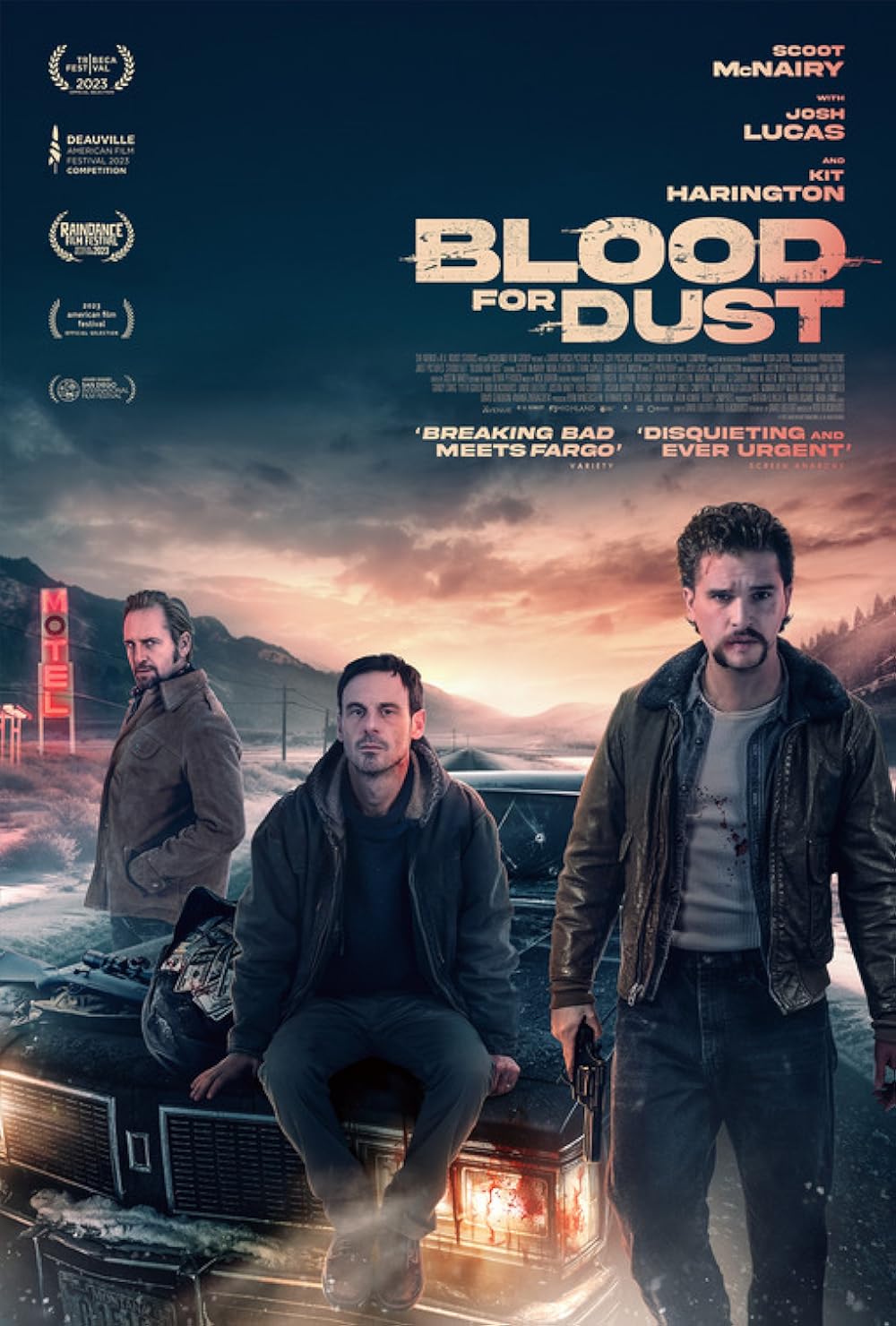 Blood For Dust (2023) 720P Bluray X264 Esub [Dual Audio][Hindi 2 0 English 5 1] -Mkvc