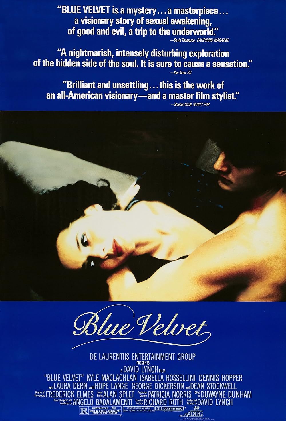 Blue Velvet (1986) Extended 1080P Bluray X265 Hevc 10Bit Aac 5 1 Esub-Sartre
