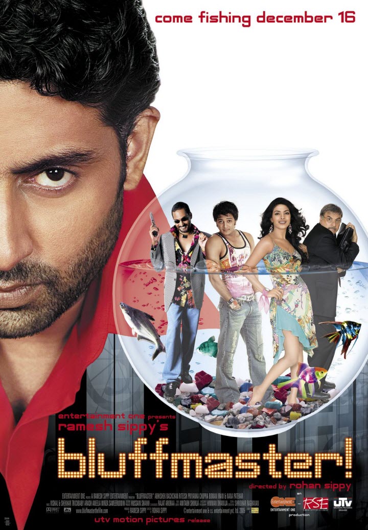 Bluffmaster! (2005) Hindi 1080P Webrip X264 Dd2 0 Esub - Mkvcinemas