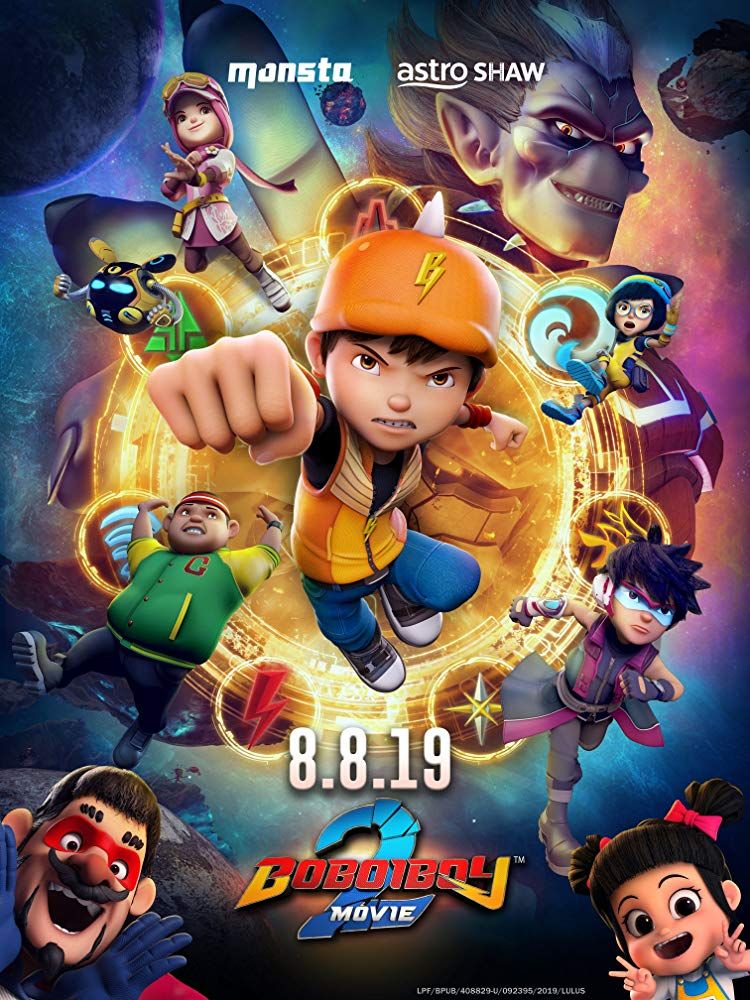 Boboiboy Movie 2 2019 720P Nf Webrip 800Mb X264-Galaxyrg