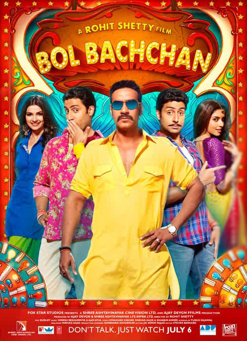 Bol Bachchan (2012) Hindi 1080P Bluray X264 Dd5 1 Esub - Mkvcinemas