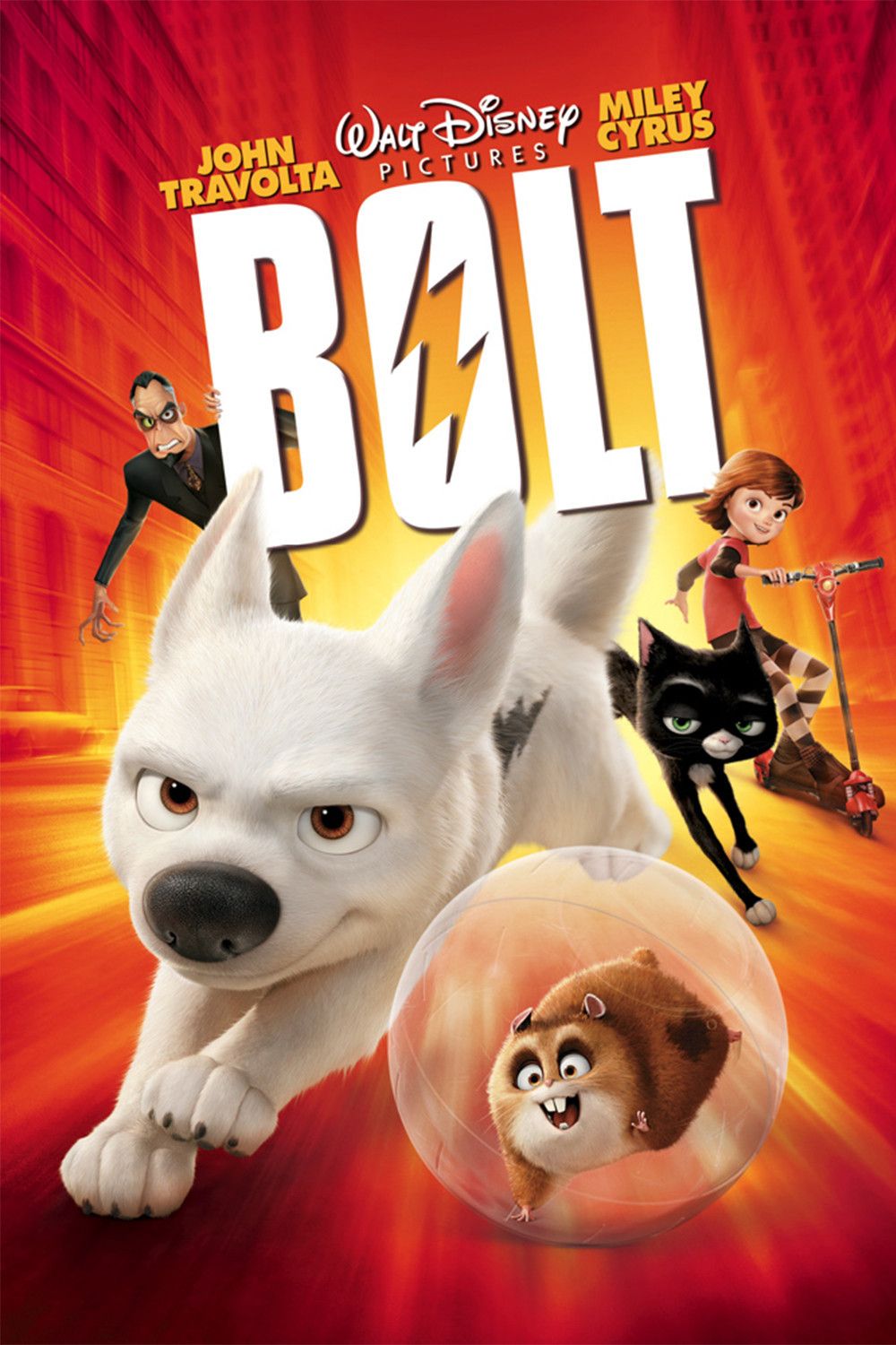 Bolt (2008) 720P Bluray X264 Esub [Dual Audio][Hindi 2 0 English 5 1] -Mrush