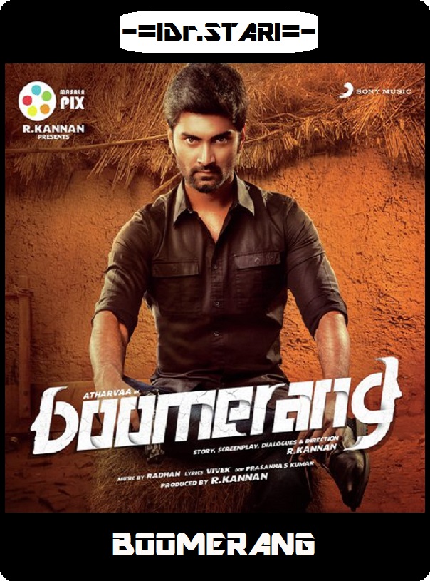 Boomerang (2019) Uncut 720P Hdrip X264 Esub [Dual Audio][Hindi Dd2 0 Tamil 5 1]