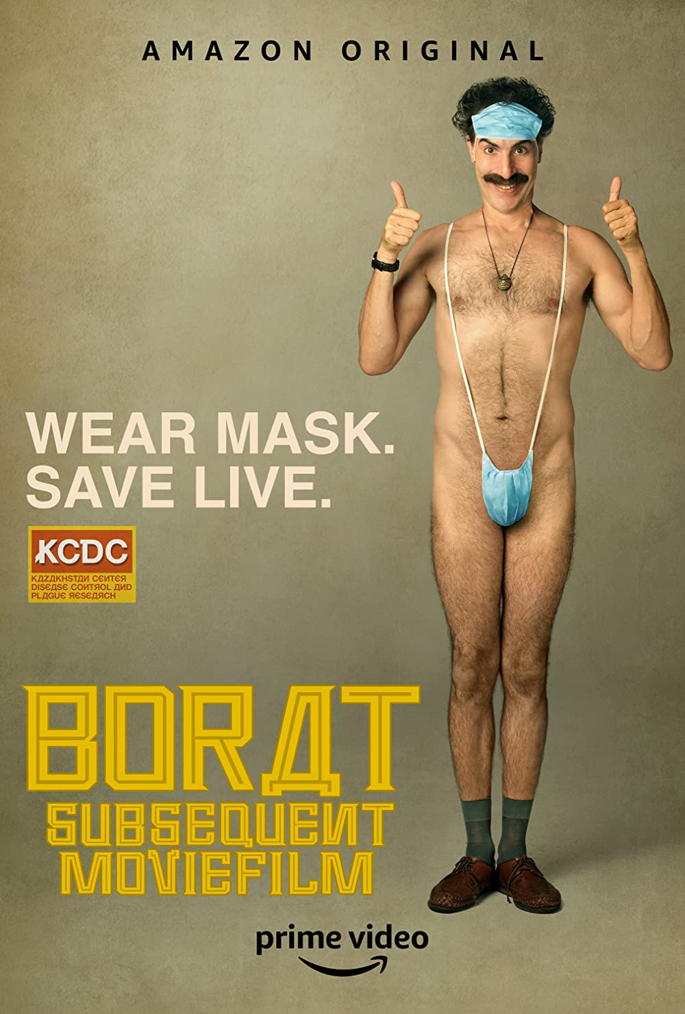 Borat Subsequent Moviefilm (2020) 1080P Amzn-Web X265 Hevc 10Bit Aac 5 1 Msubs-Psa