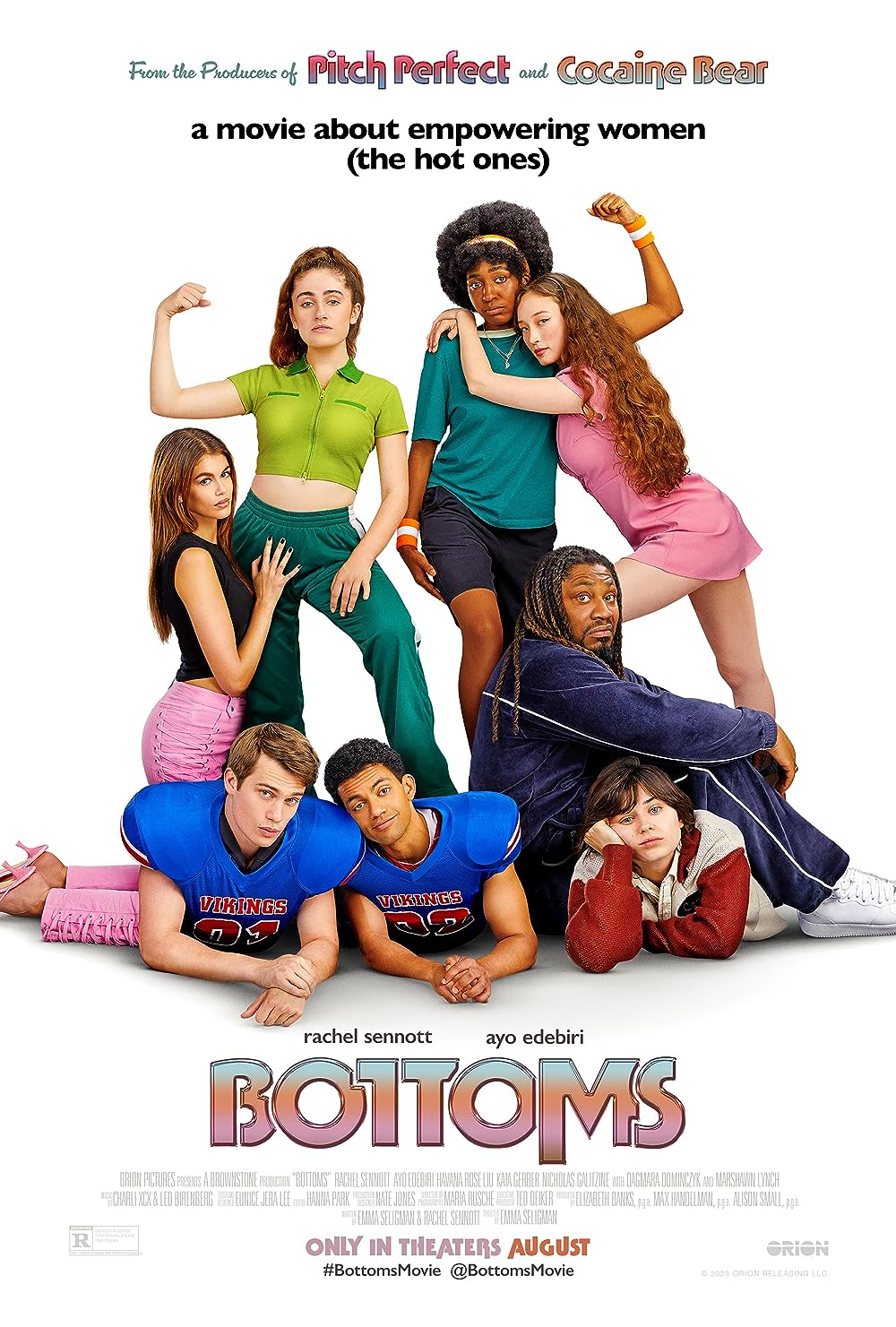 Bottoms (2023) 720P Amzn-Web X264 Msubs [Dual Audio][Hindi 5 1 English 5 1] -Mkvc
