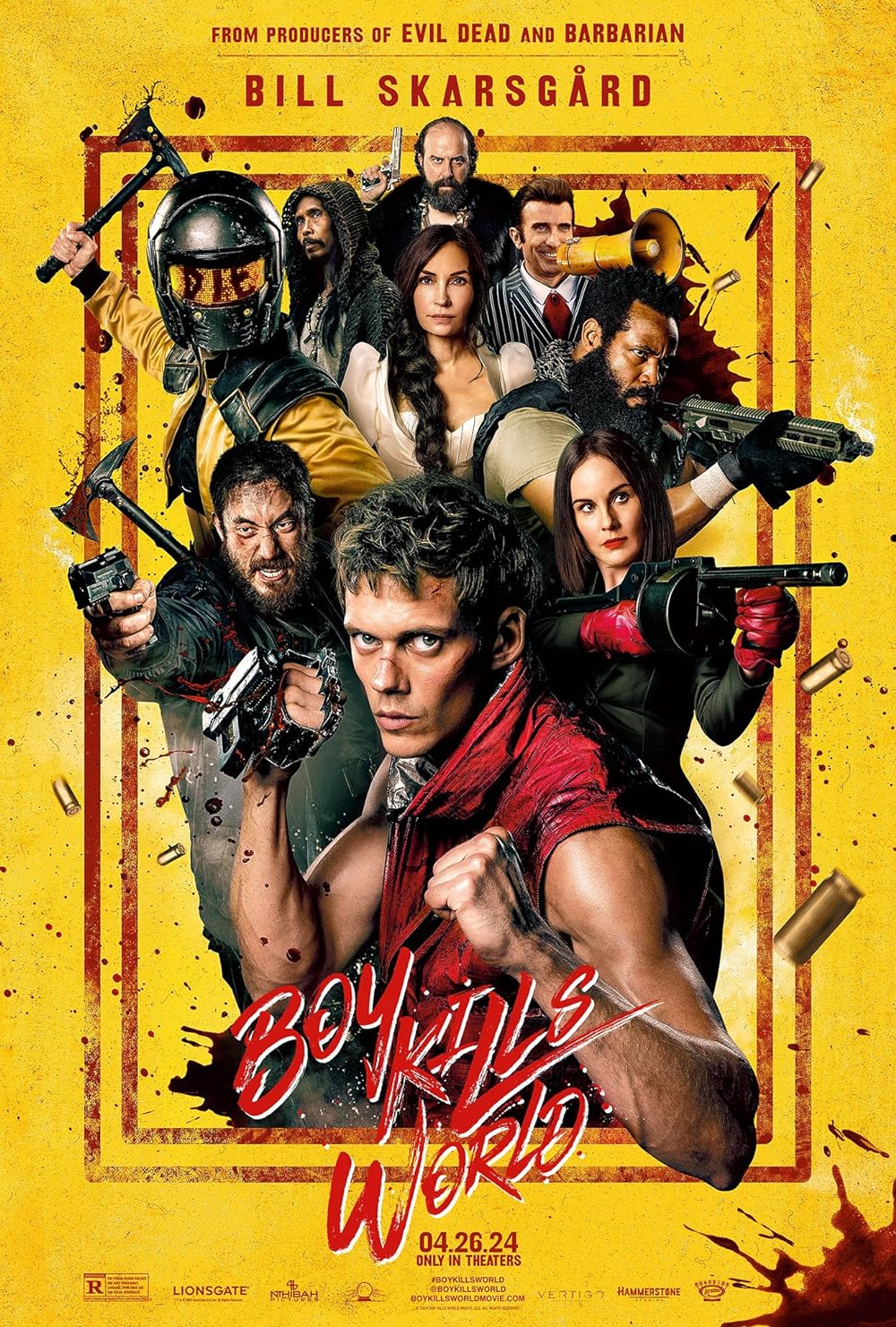 Boy Kills World (2023) 1080P Bluray X265 Hevc Esub [Dual Audio][Hindi 2 0 English 5 1] -Mkvc