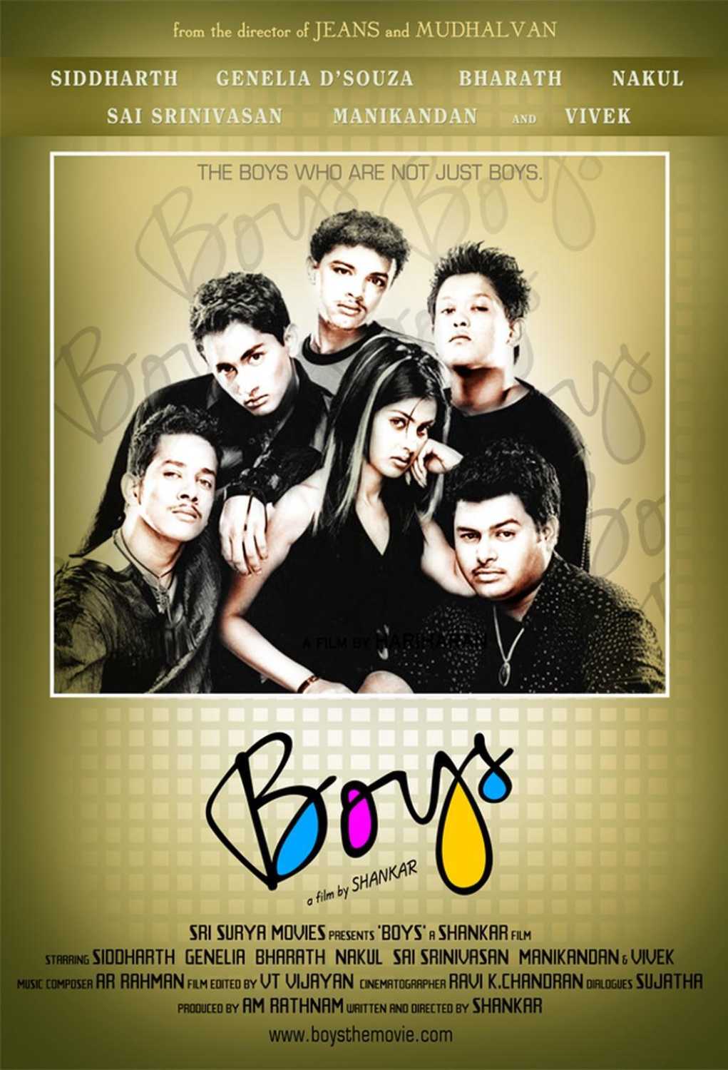 Boys (2003) Hindi Dubbed 720P Webrip X264 Aac - Mkvcinemas