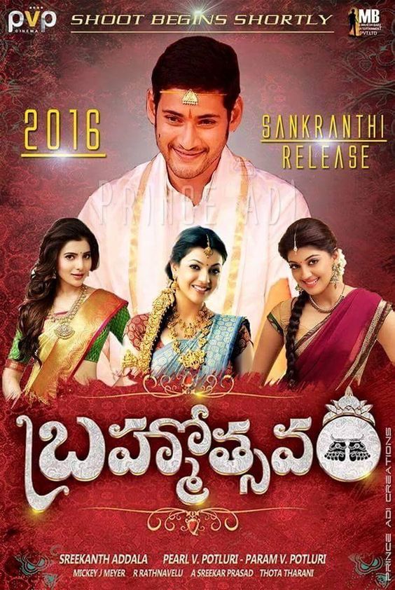 Brahmotsavam (2016) Telugu - Web Hq - Avc - Aac - 540P - 1 6Gb - Zerg