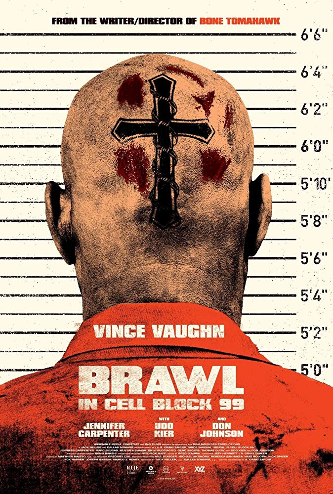 Brawl In Cell Block 99 (2017) 1080P Bluray X265 Hevc 10Bit Dts 5 1 Msubs-Sampa