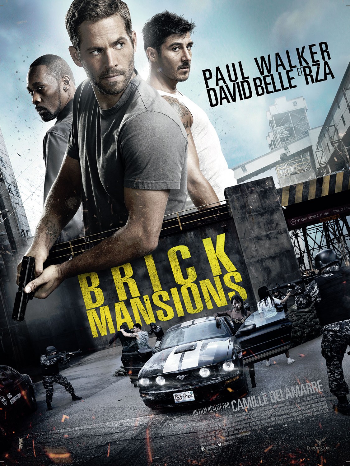 Brick Mansions (2014) Extended 720P Bluray X264 Esub [Dual Audio][Hindi 5 1 English 5 1] -Msmod