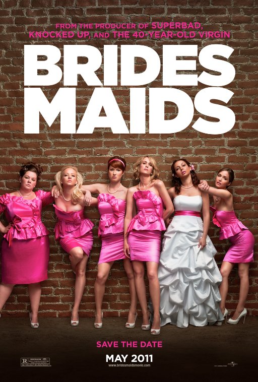 Bridesmaids (2011) Unrated 720P Bluray X264 Esub [Dual Audio][Hindi 5 1 English 5 1] -Mkvc