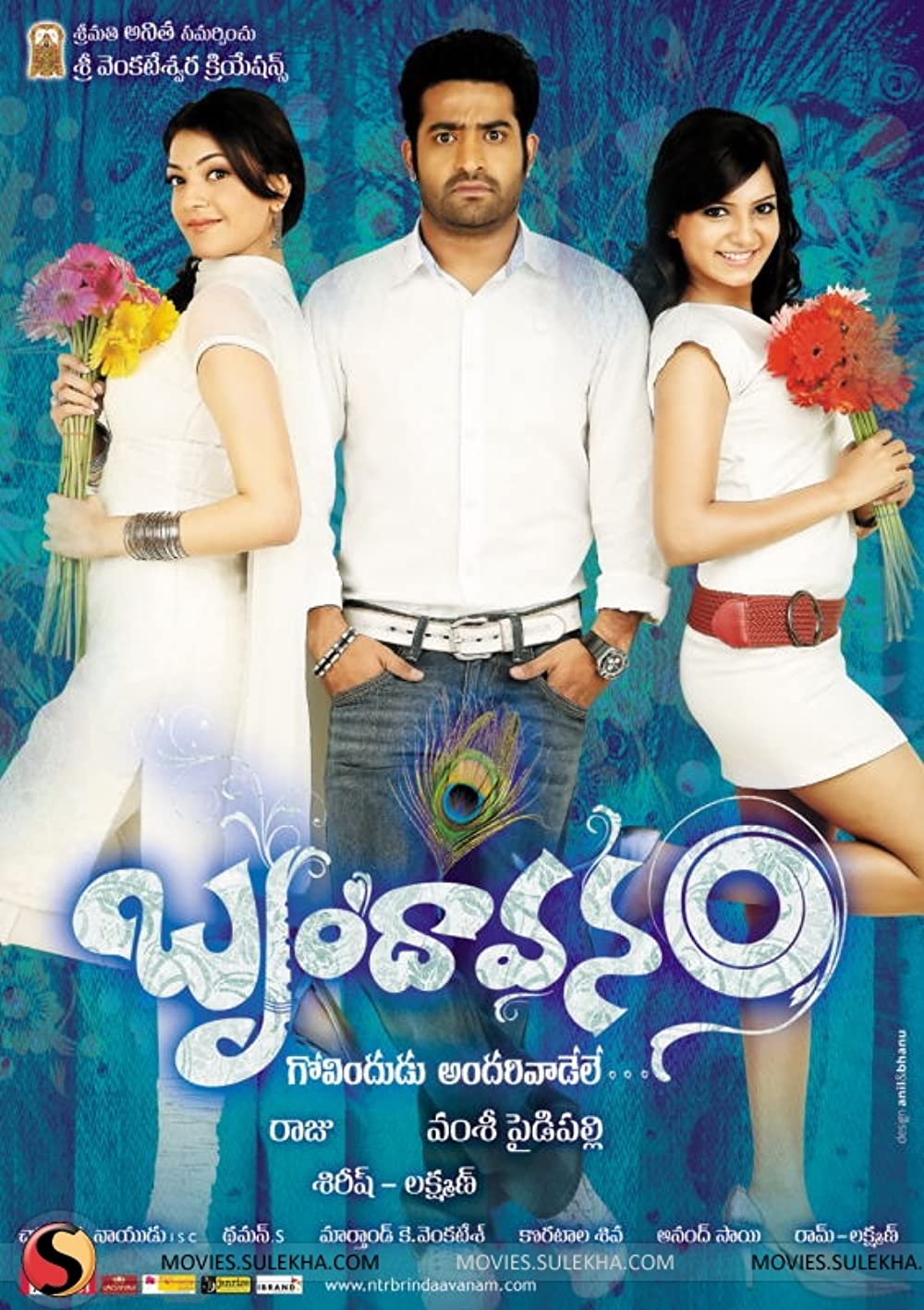 Brindavanam (2010) Uncut 1080P Bluray X264 Esub [Dual Audio][Hindi 2 0 Telugu 2 0] -Dmv