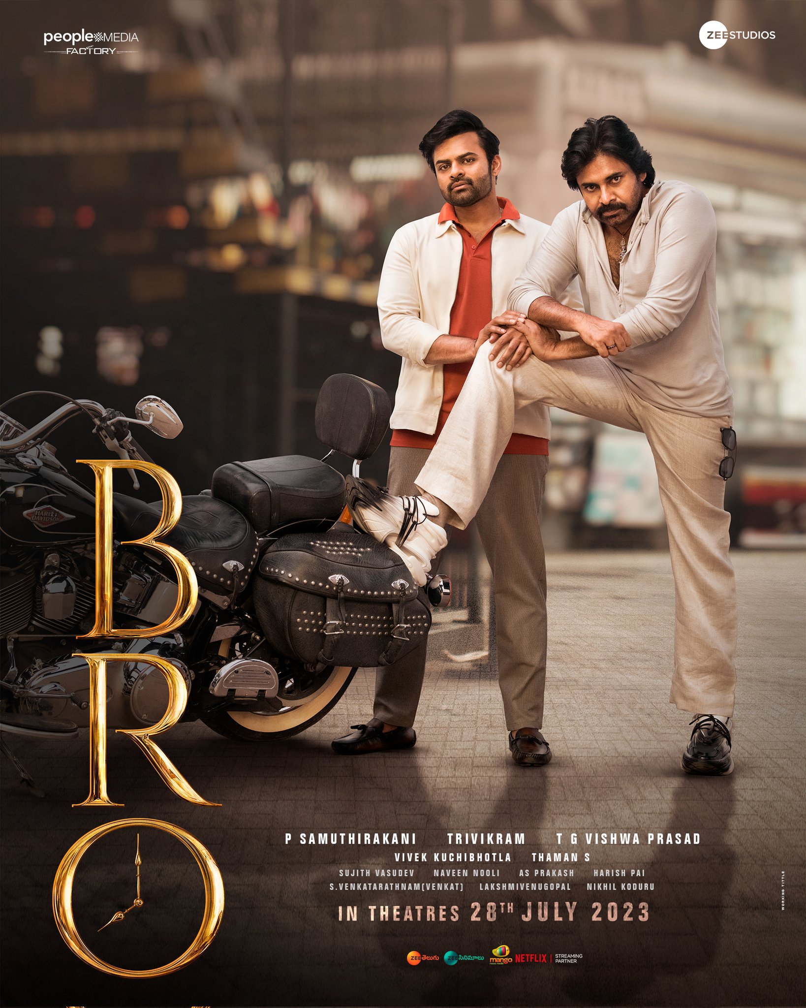 Bro (2023) Uncut 1080P Nf Webrip X264 Esub [Dual Audio][Hindi 5 1 Telugu 2 0] -Dlhub