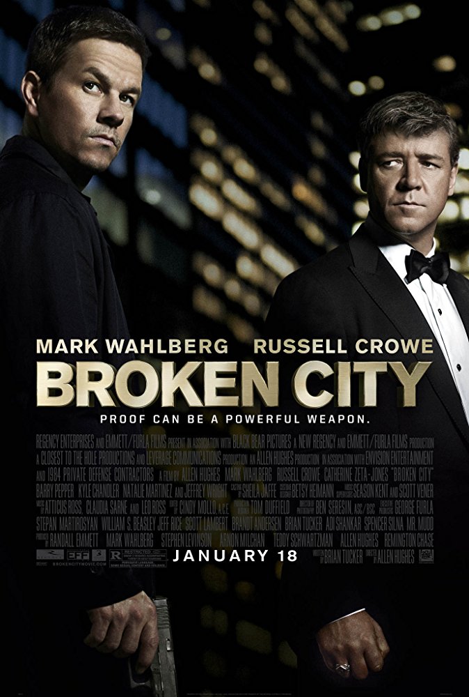 Broken City (2013) 1080P Bluray X265 Hevc Esub [Dual Audio][Hindi 2 0 English 5 1] -Mkvc