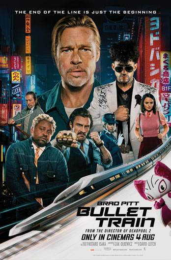 Bullet Train (2022) 1080P Amzn-Web X265 Hevc 10Bit Aac 5 1 Msubs-Psa