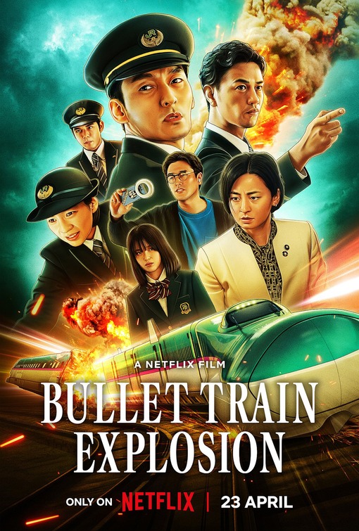 Bullet Train Explosion (2025) 1080P Nf-Web X265 Hevc Msubs [Multi Audio][Hindi 5 1 English 5 1 Japanese 5 1] -Msmod