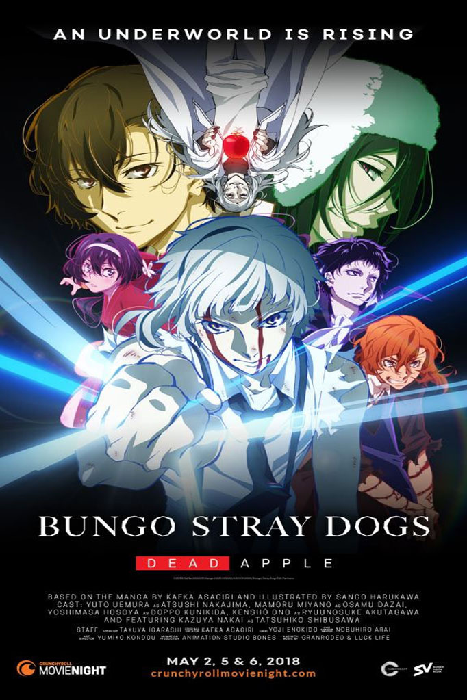 Bungo Stray Dogs Dead Apple (2018) [Dual Audio][720P Bluray X265 Hevc 10Bit Esub]