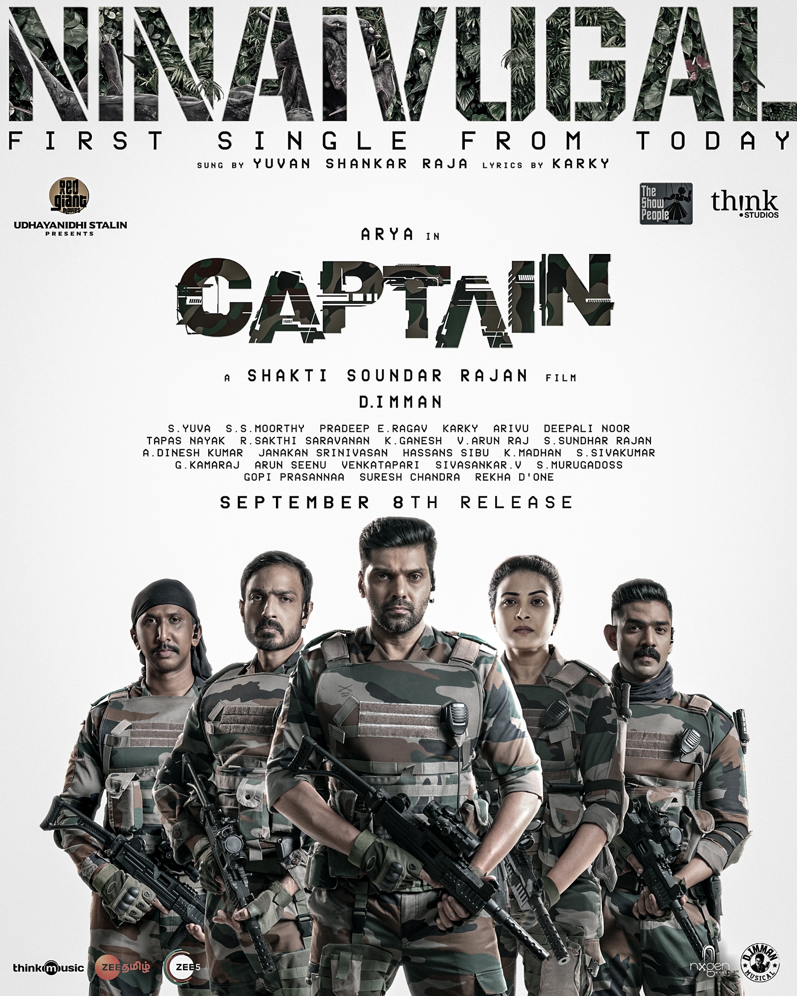 Captain (2022) Tamil Proper 1080P Predvdrip X264 Clean Audio -1Tmv