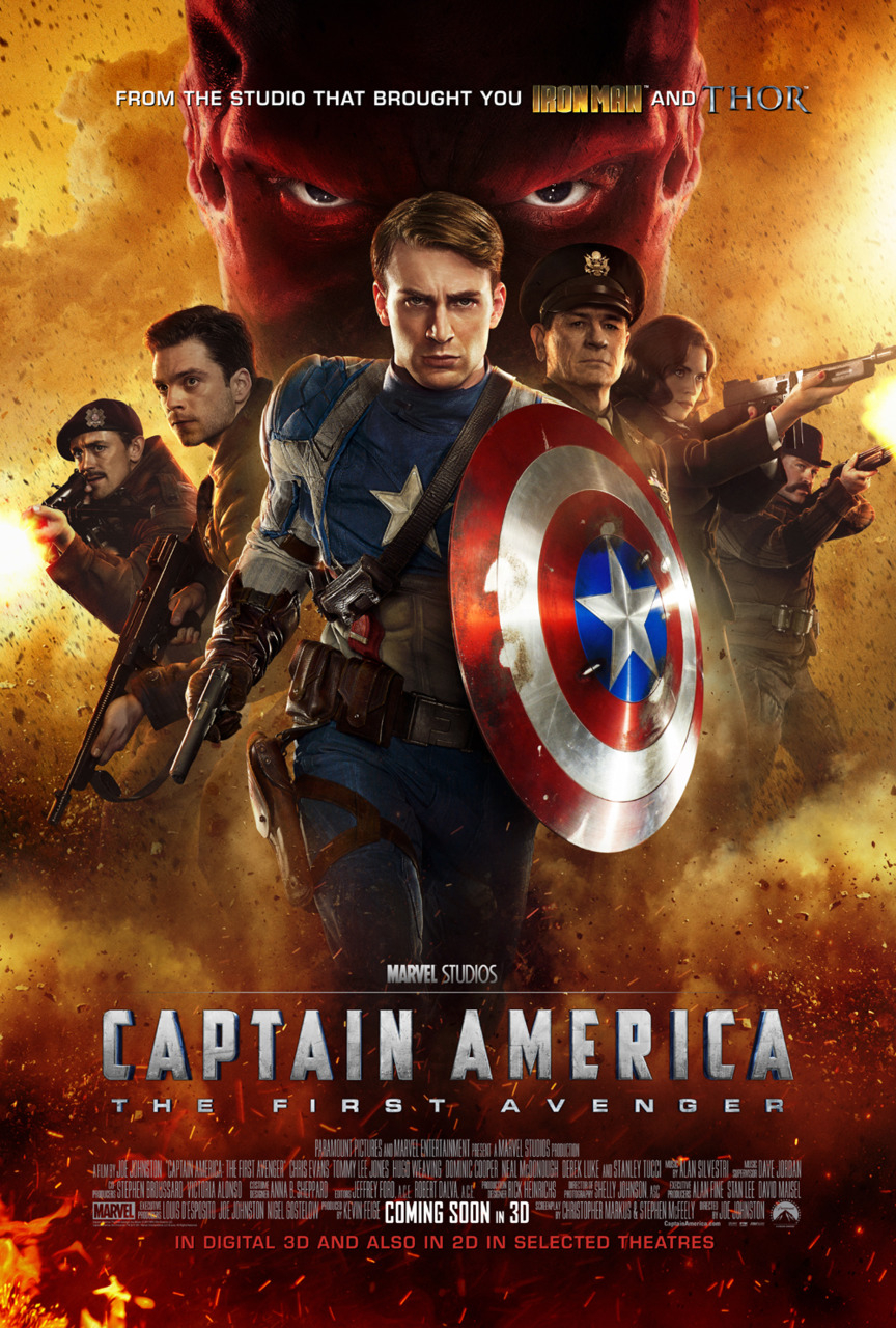 Captain America-The First Avenger (2011) 720P Bluray X264 Esub [Dual Audio][Hindi 5 1 English 5 1] -Mkvc