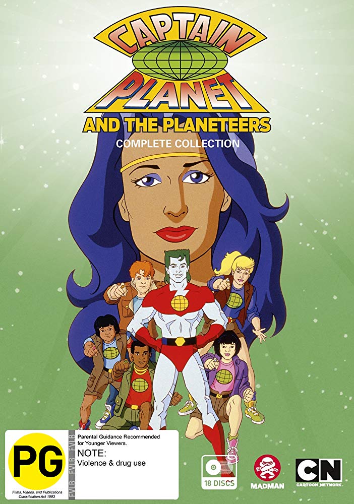 Captain Planet And The Planeteers (Tv Cartoon 1990–1996) 480P