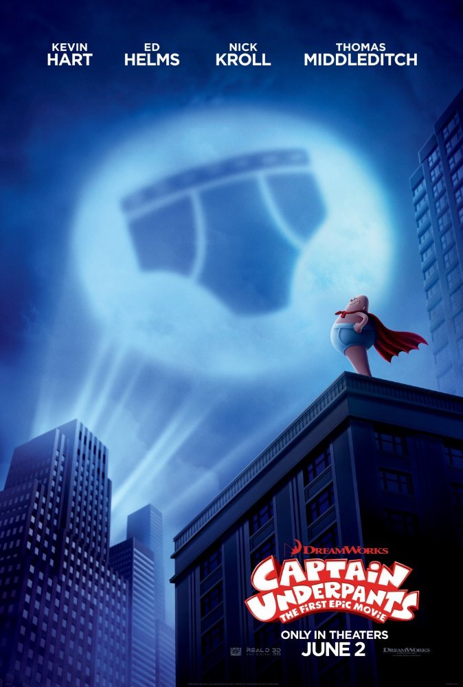 Captain Underpants The First Epic Movie (2017) 720P Bluray X264 Esub [Dual Audio][Hindi 5 1 English 5 1] -Msmod