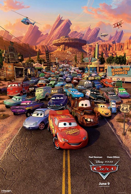Cars (2006) 720P Bluray X264 Esub [Dual Audio][Hindi 5 1 English 5 1] - Mkvc