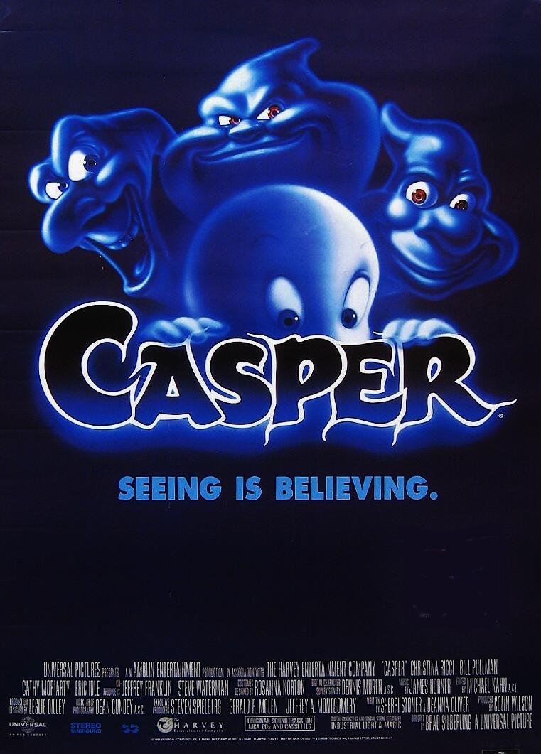 Casper (1995) 1080P Bluray X265 Hevc Esub [Dual Audio][Hindi 2 0 English 5 1] -Mkvc