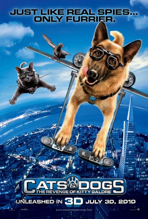 Cats And Dogs The Revenge Of Kitty Galore (2010) 720P Brrip [Dual Audio] [Eng-Hindi]