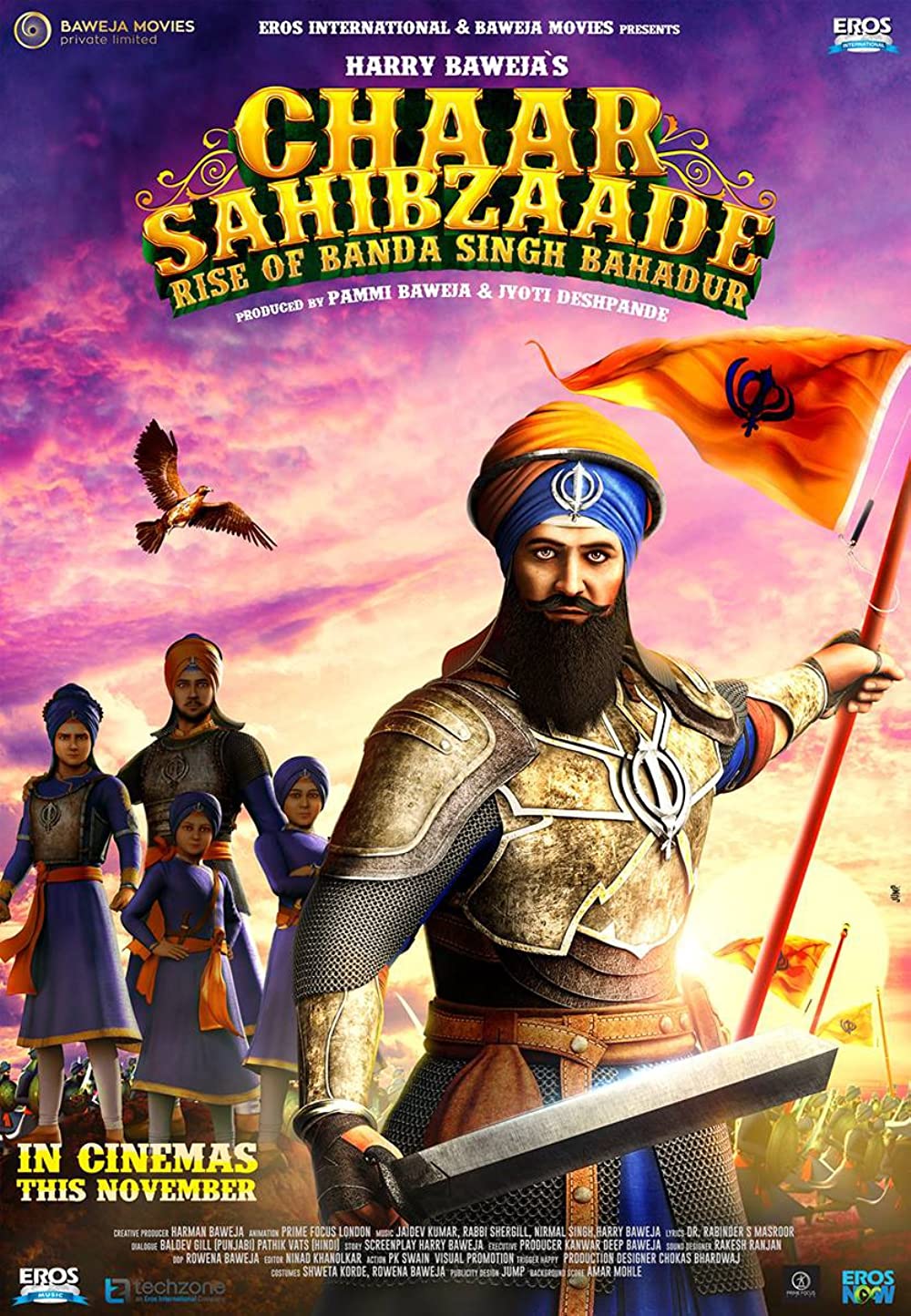 Chaar Sahibzaade 2 Rise Of Banda Singh Bahadur (2016) Hindi 720P Webrip X264 Aac - Mkvcinemas