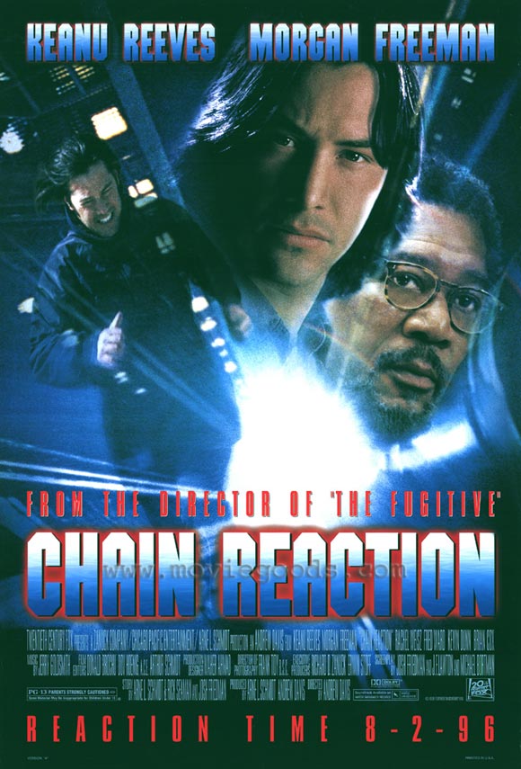 Chain Reaction (1996) Bluray 720P 800Mb Ganool