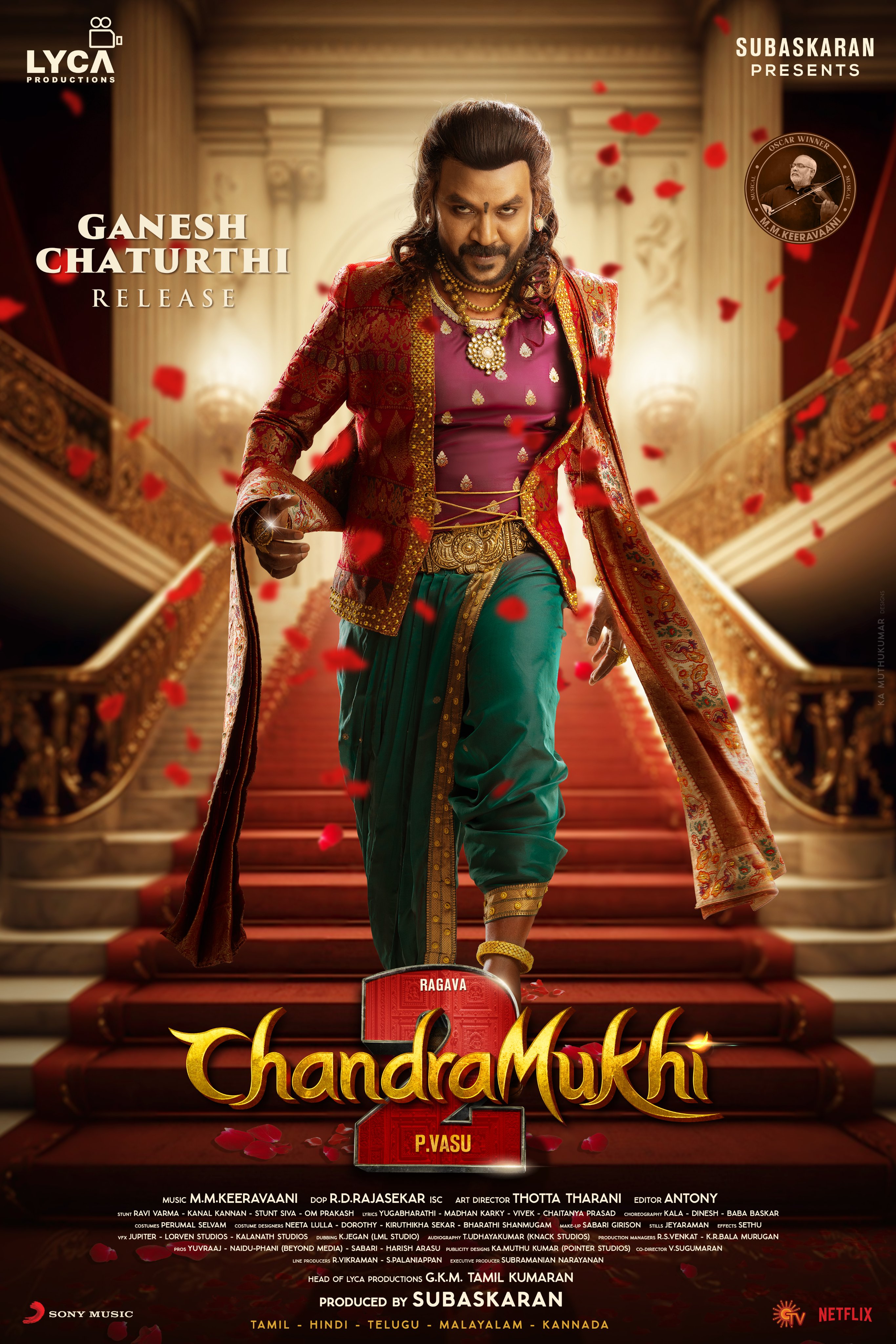 Chandramukhi 2 (2023) Hindi Dubbed 720P Nf Webrip X264 Aac 5 1 Esub - Downloadhub