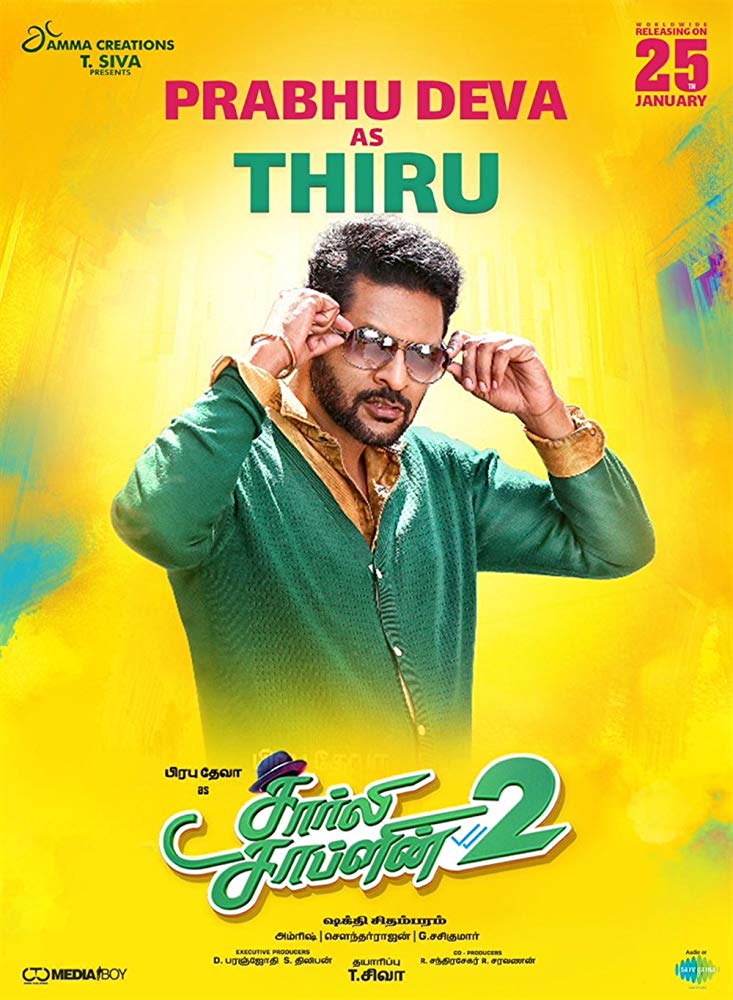 Charlie Chaplin 2 (2019) Uncut 720P Hdrip X264 Esub [Dual Audio][Hindi Dd2 0 Tamil 2 0]