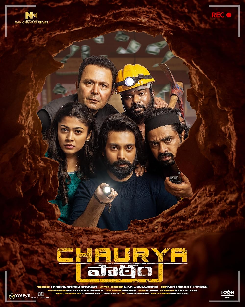 Chaurya Paatam (2025) Uncut 720P Webrip X264 Esub [Dual Audio][Hindi 5 1 Telugu 2 0] -Mkvc