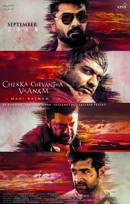 Chekka Chivantha Vaanam (2018) Tamil 720P Webrip X264 Aac Esub - Maze