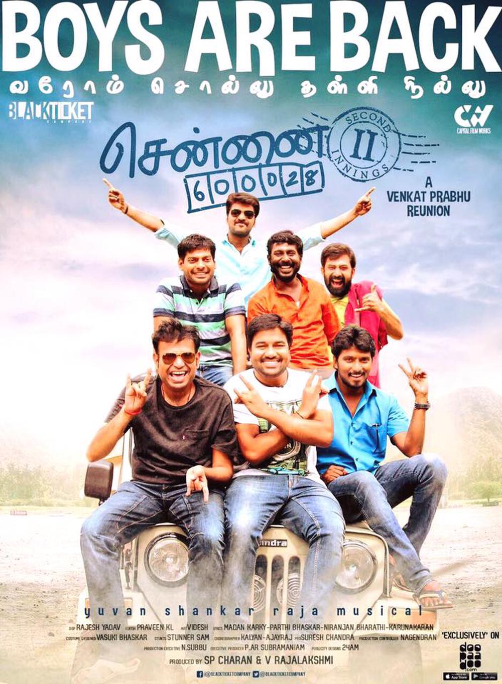 Chennai 600028 Ii (2016) Hindi Dubbed 720P Hdrip X264 Aac Dd2 0 -Dmv