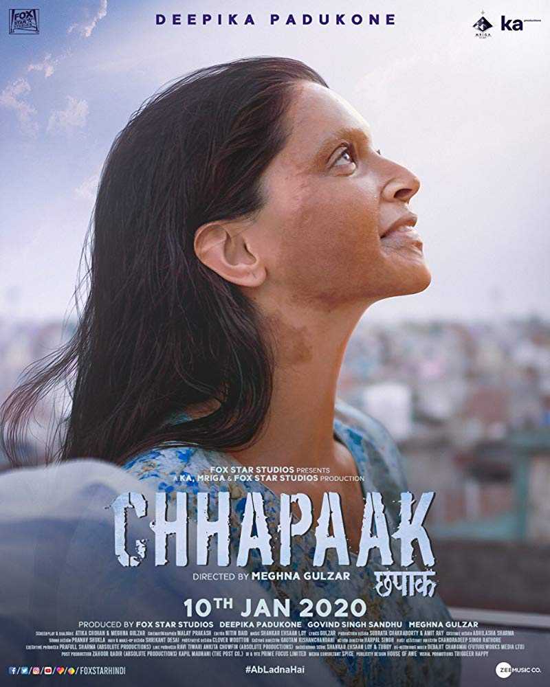 Chhapaak (2020) Hindi 1080P Hdrip X264 Aac Esub -Downloadhub