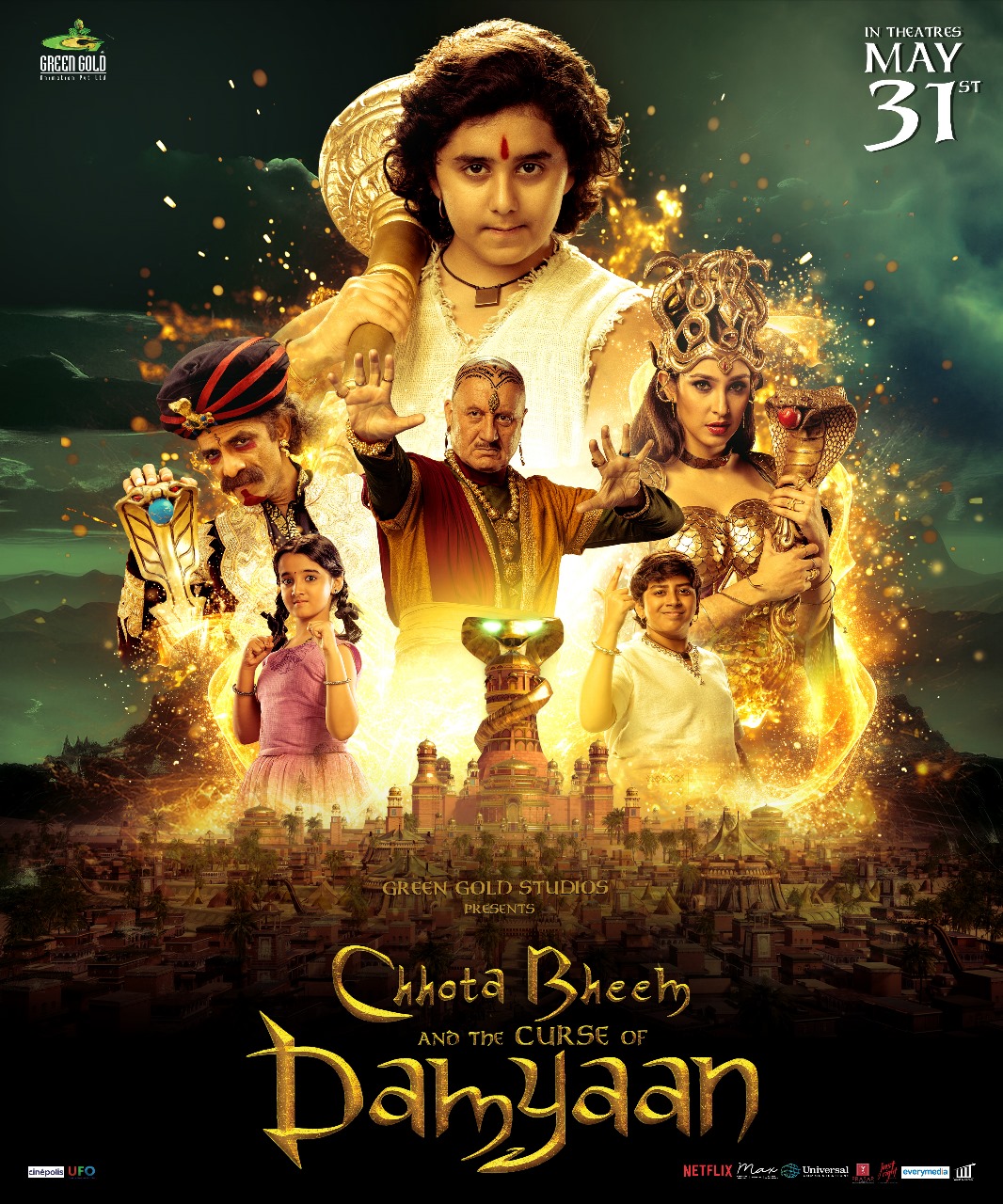Chhota Bheem And The Curse Of Damyaan (2024) Hindi 1080P Nf Webrip X264 Dd5 1 Esub - Mkvcinemas