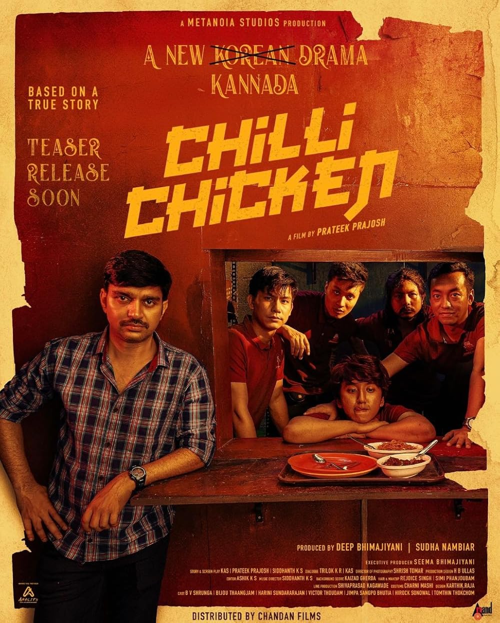 Chilli Chicken (2024) Uncut 720P Webrip X264 Esub [Dual Audio][Hindi 5 1 Kannada 2 0] -Dmv