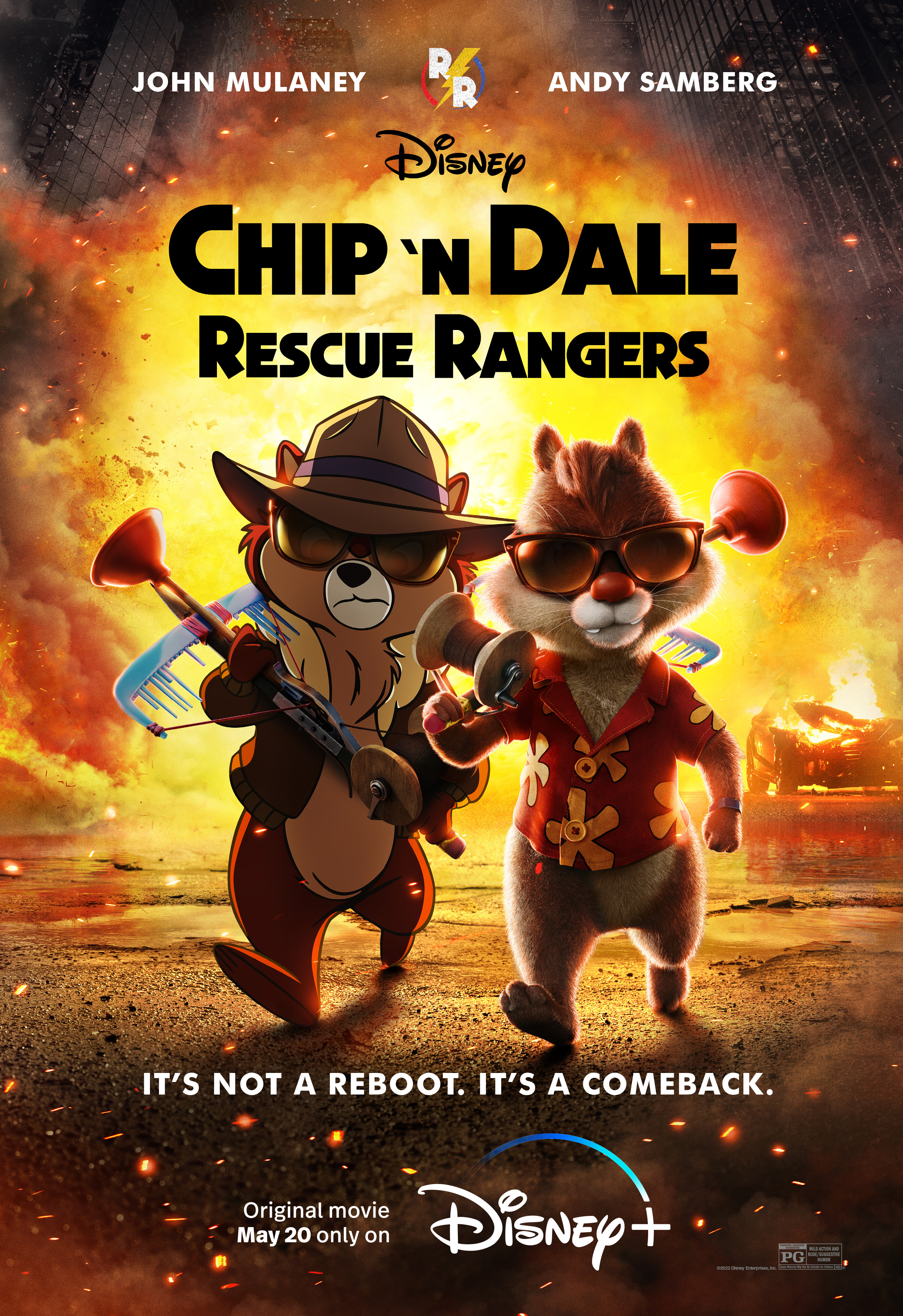 Chip N Dale Rescue Rangers 2022 720P Dsnp Webrip 800Mb X264-Galaxyrg