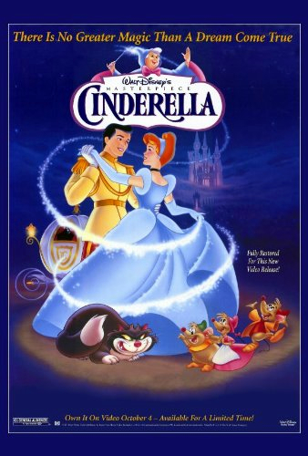 Cinderella (1950) 720P Bluray X264 Esub [Dual Audio][Hindi 2 0 English 5 1] -Mkvc