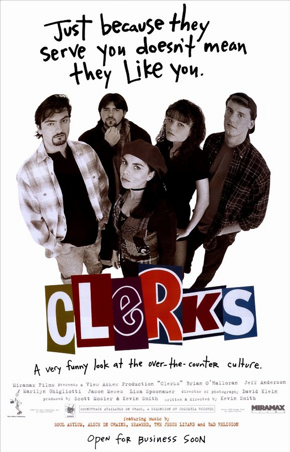 Clerks Theatrical 1994 720P Brrip X264 Bokutox Yify
